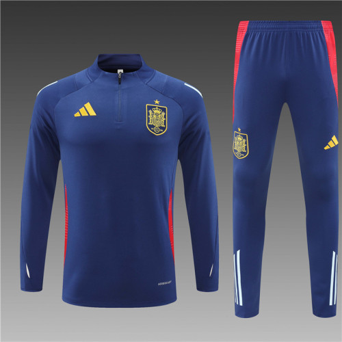 Spain tracksuit 24/25 navy blue Quater Zip Training Kit
