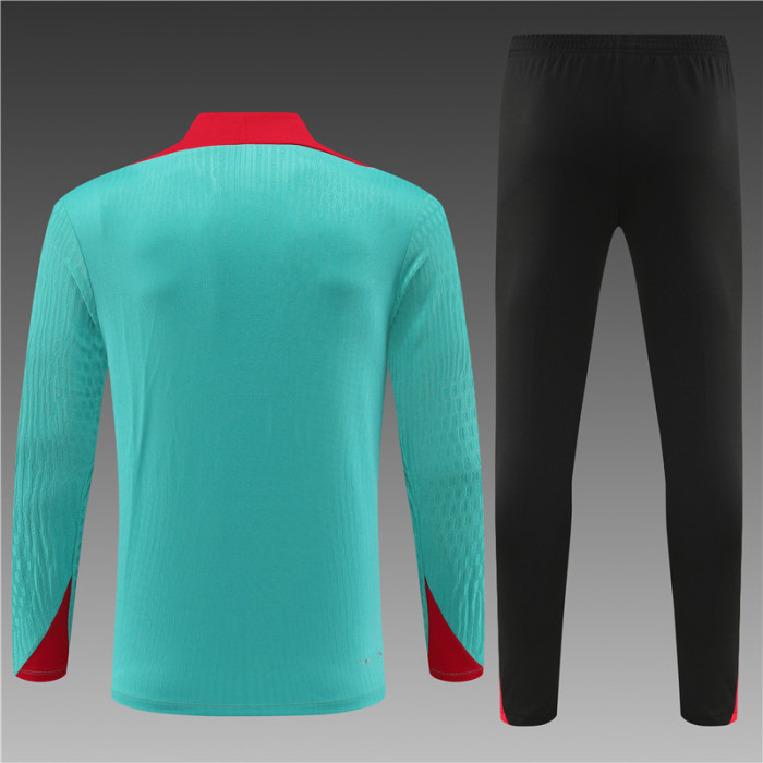 Liverpool Tracksuit 24/25 green Quater Zip Training Kit