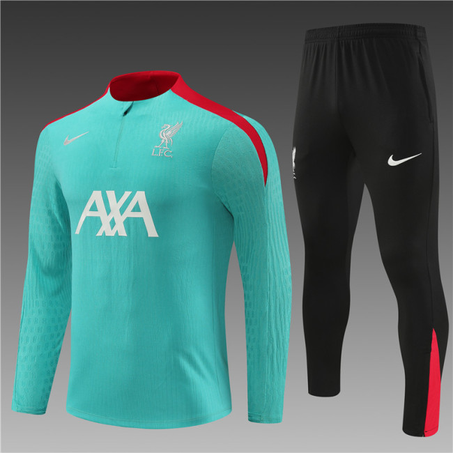 Liverpool Tracksuit 24/25 green Quater Zip Training Kit