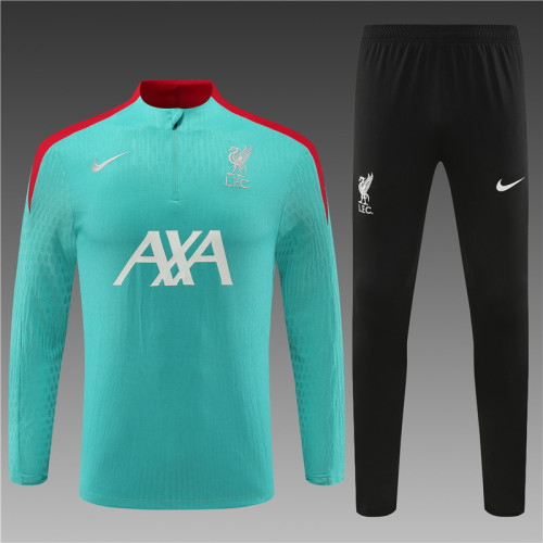 Liverpool Tracksuit 24/25 green Quater Zip Training Kit