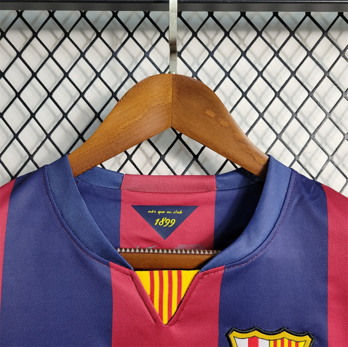 Barcelona jersey 2014/15 Retro Home Kit Neymar/Messi