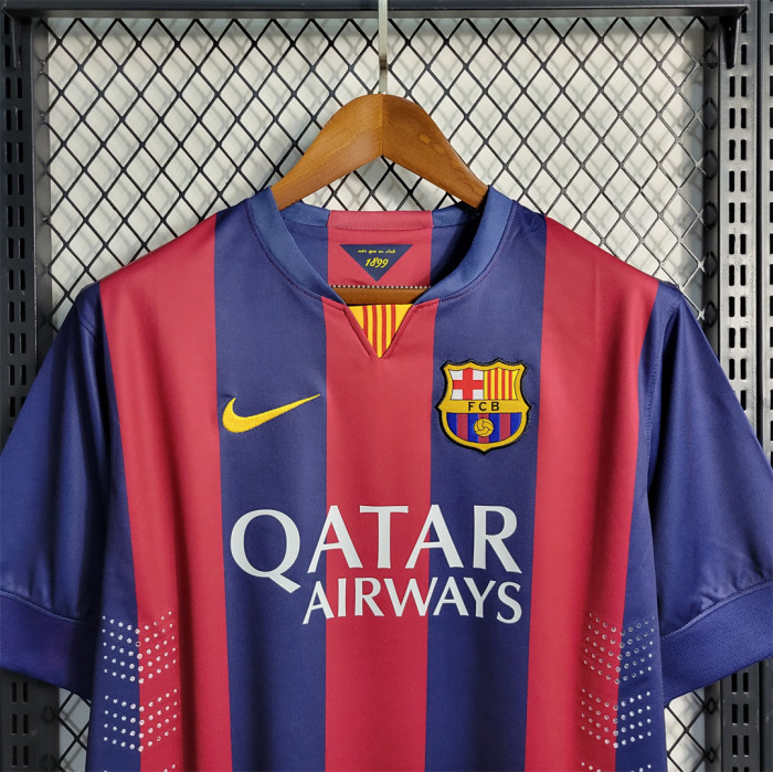 Barcelona jersey 2014/15 Retro Home Kit Neymar/Messi