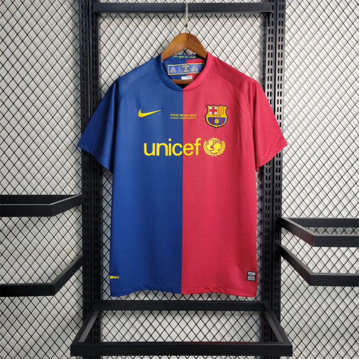 Barcelona jersey 2008/09 Home Retro Kit