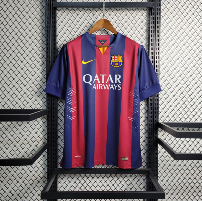 Barcelona jersey 2014/15 Retro Home Kit Neymar/Messi
