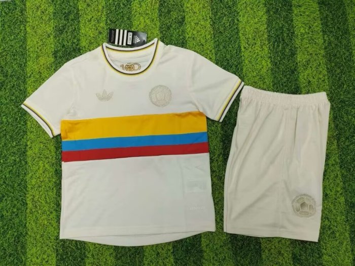 Colombia jersey kids kits 100th Anniversary version