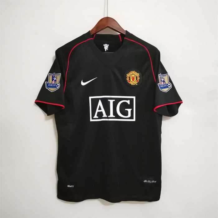 Manchester United jersey 2007-2008 Retro away kit