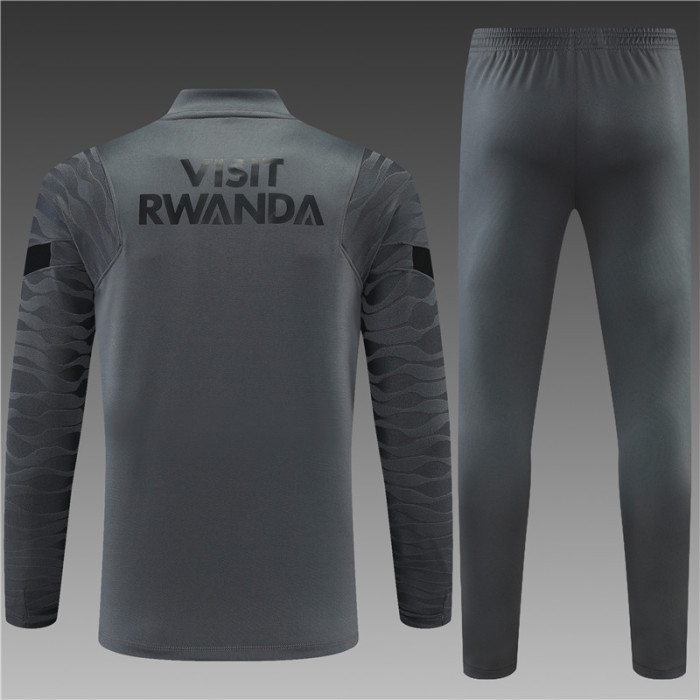 PSG Tracksuit 21/22 Gray Quater Zip Training Kit