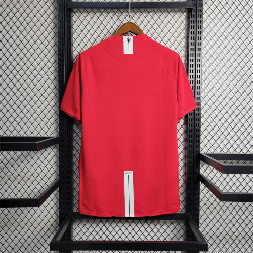 Manchester United Jersey 2007-2008 Champions League Home Kit