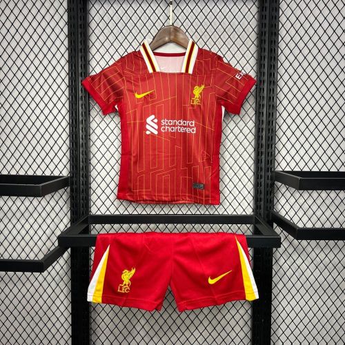 Liverpool  Jersey 2024/25 Home Kid Kits