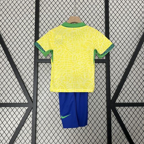 Brasil Brazil jersey 2024 Home Kid Kits