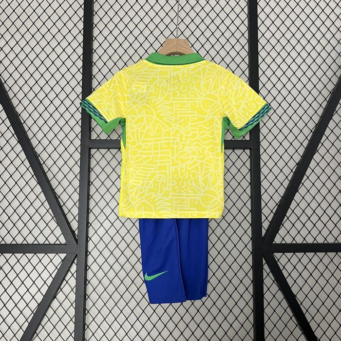 Brasil Brazil jersey 2024 Home Kid Kits