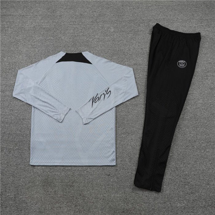 PSG Tracksuit 23/24 Light grey Quater Zip Training Kit