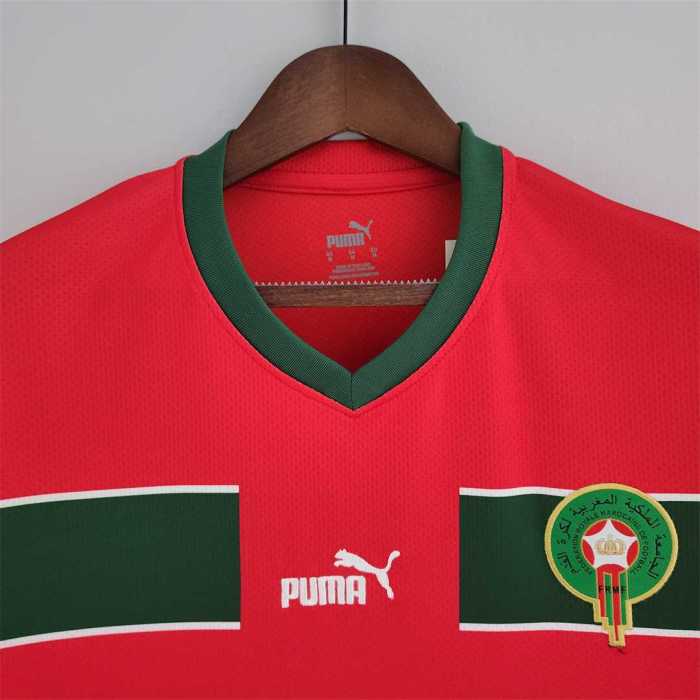 Morocco Jersey 2022 Home Kit