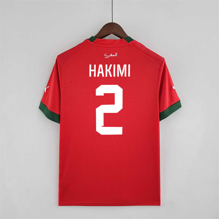 Morocco Jersey 2022 Home Kit