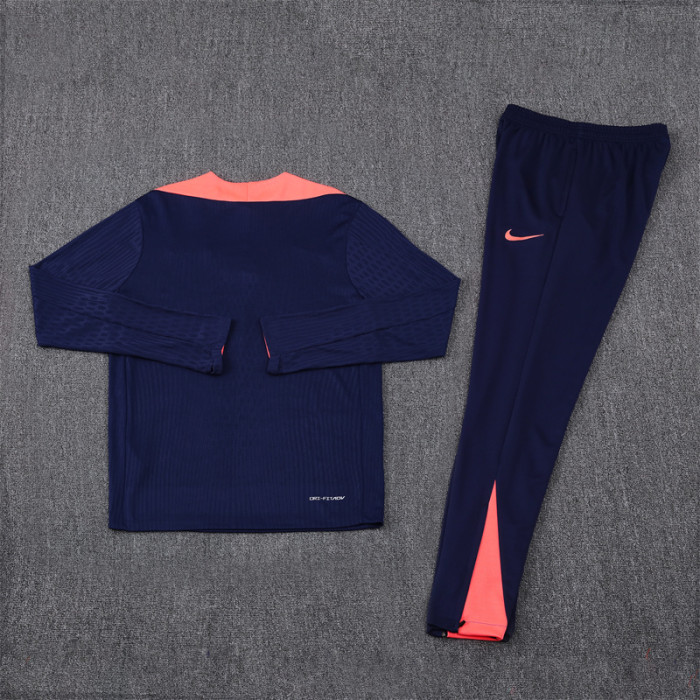 Barcelona Tracksuit 24/25 Royal blue Quater Zip Training Kit