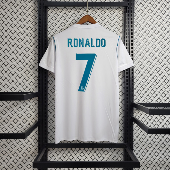 Real Madrid Jersey 2017/18 Retro Home Kit