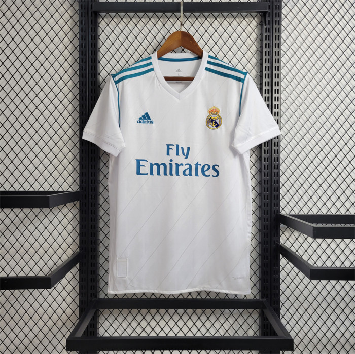 Real Madrid Jersey 2017/18 Retro Home Kit