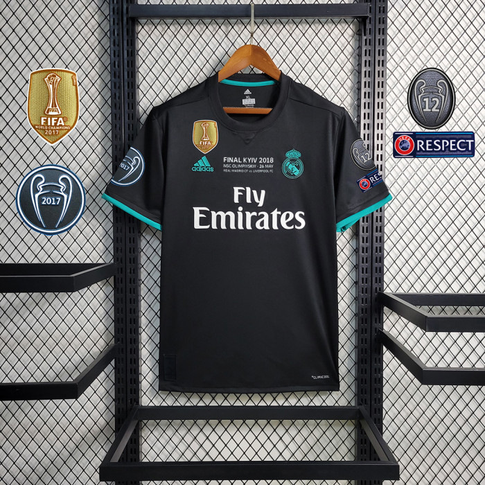 Real Madrid Jersey 2017/18 Retro Away Kit