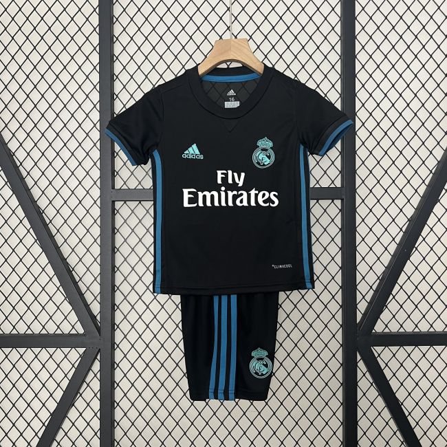 Real Madrid Jersey 2017/18 Retro Away Kids Kits