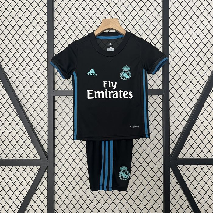 Real Madrid Jersey 2017/18 Retro Away Kids Kits