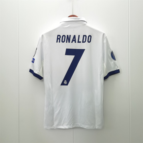 Real Madrid Jersey 2016/17 Retro Home Kit
