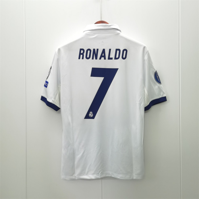 Real Madrid Jersey 2016/17 Retro Home Kit