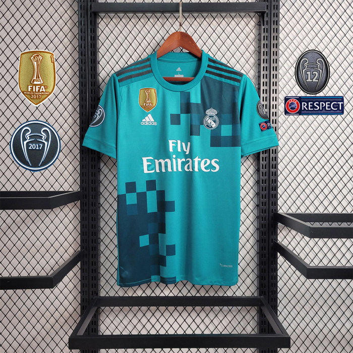 Real Madrid Jersey 2017/18 Retro Third Kit
