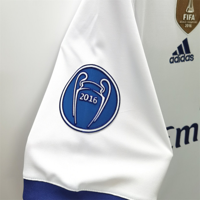 Real Madrid Jersey 2016/17 Retro Home Kit