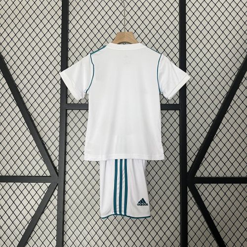 Real Madrid Jersey 2017/18 Retro Home Kids Kits