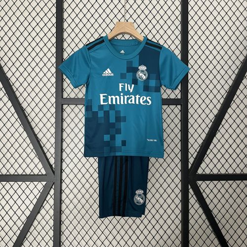 Real Madrid Jersey 2017/18 Retro Kids Third Kits
