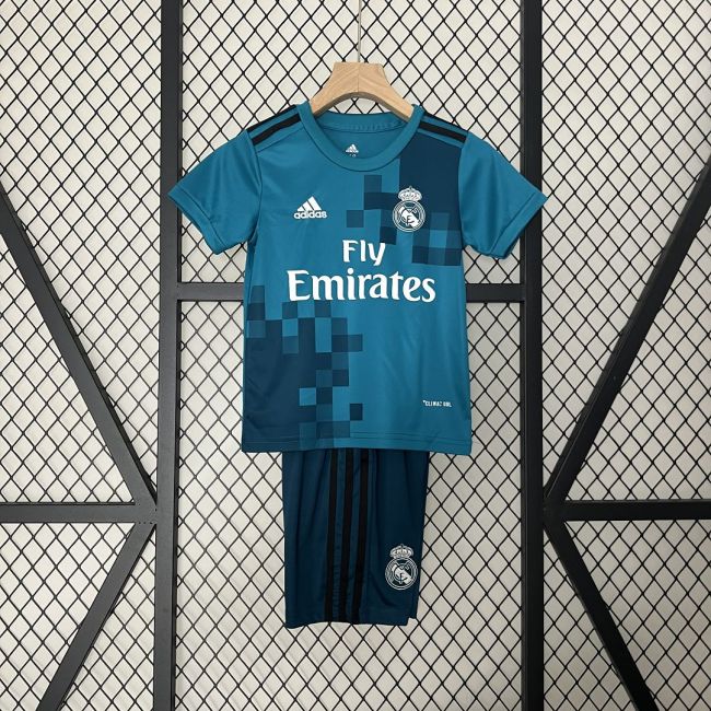 Real Madrid Jersey 2017/18 Retro Kids Third Kits