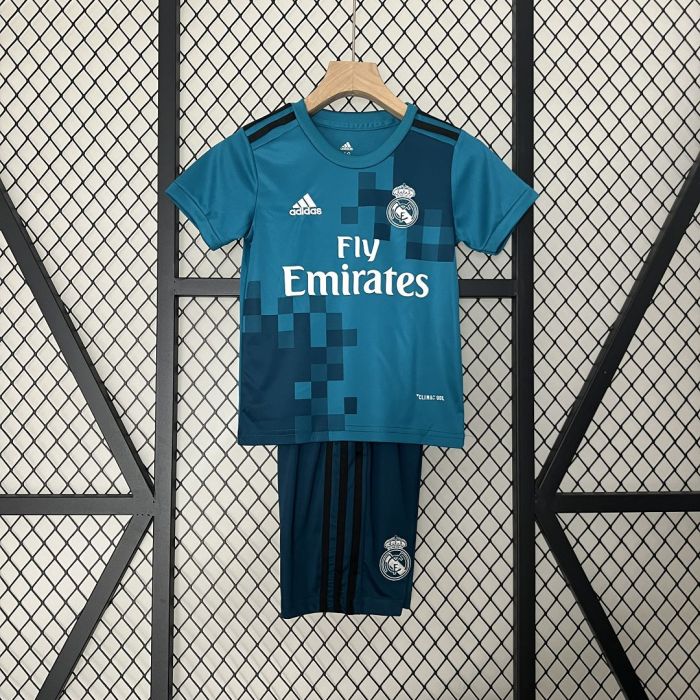 Real Madrid Jersey 2017/18 Retro Kids Third Kits