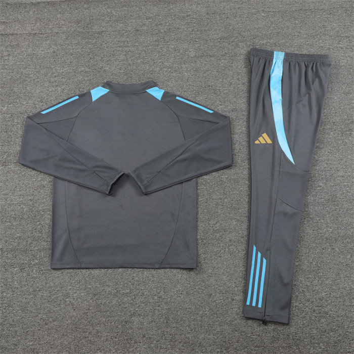 Argentine tracksuit 24/25 Dark grey Quater Zip Training Kit