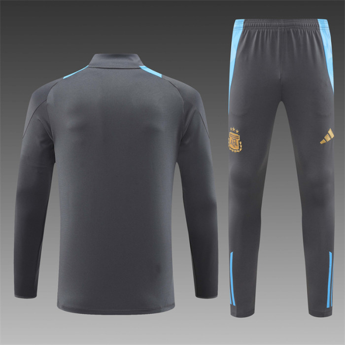 Argentine tracksuit 24/25 Dark grey Quater Zip Training Kit