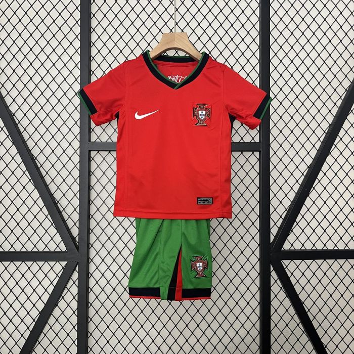 Portugal Jersey 2024 Home Kids Kits