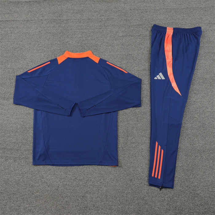 Manchester United 24/25 Royal blue Quater Zip Training Kit