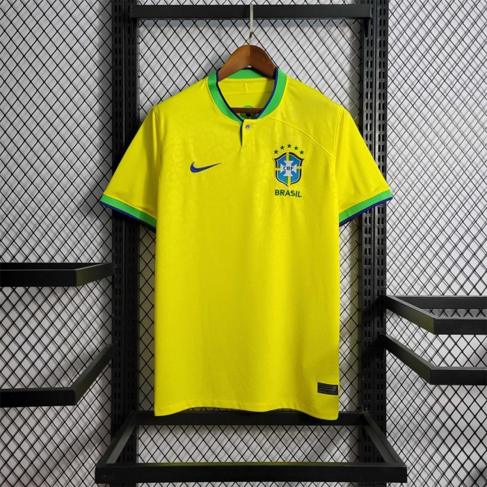 Brasil Brazil Jersey 2022 Home Kit