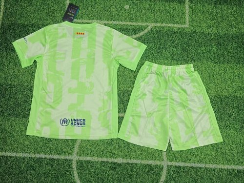 Barcelona jersey 24/25 Third Kids Kits without spotify