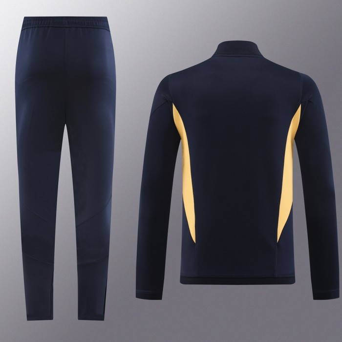 Real Madrid Tracksuit Royal blue Full Zip Training Kit Jacket