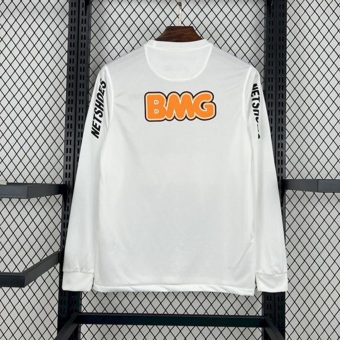 Santos 2012/13 Long Sleeve Retro home kit Neymar JR