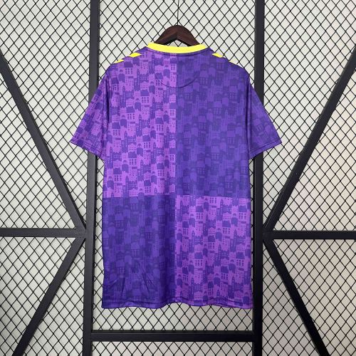 Malaga jersey 24/25 Purple Shirt
