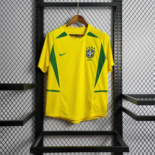 Brasil Brazil jersey 2002 Retro Home kit