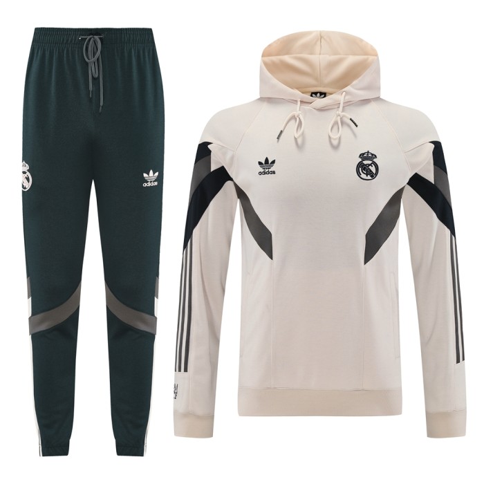 Real Madrid Light pink Hoodie Set