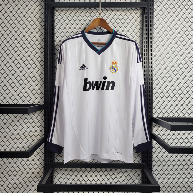 Real Madrid Jersey 2012/13 Home Long Sleeve Shirt