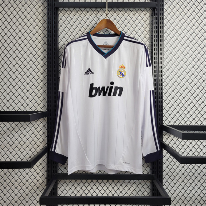 Real Madrid Jersey 2012/13 Home Long Sleeve Shirt