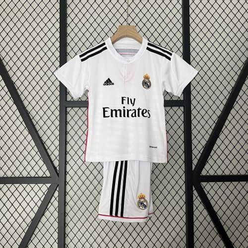 Real Madrid Jersey 2014/15 Retro Home Kids Kits