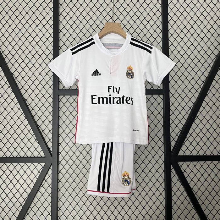 Real Madrid Jersey 2014/15 Retro Home Kids Kits