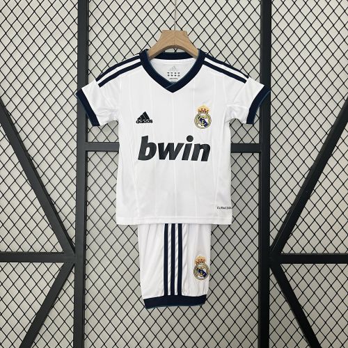 Real Madrid Jersey 2012/13 Retro Home Kids Kits