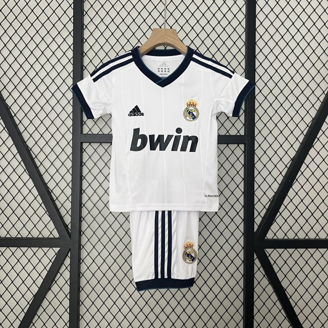 Real Madrid Jersey 2012/13 Retro Home Kids Kits