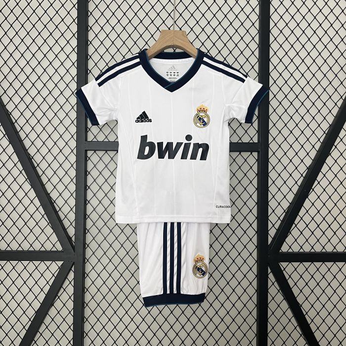 Real Madrid Jersey 2012/13 Retro Home Kids Kits